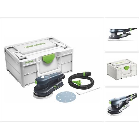 Festool ETS EC 125/3 EQ-Plus Lijadora excéntrica 400 W 125 mm sin escobillas ( 576341 ) + Systainer (1/10)