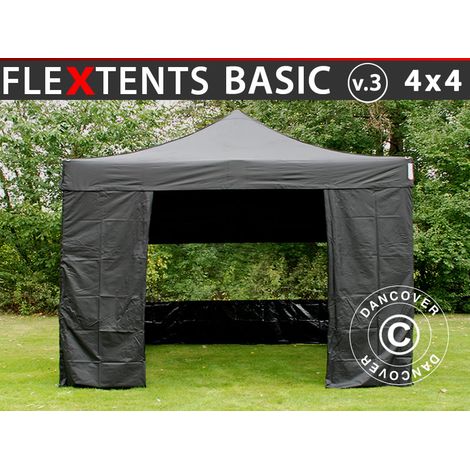 Tente pliante Chapiteau pliable Tonnelle pliante Barnum pliant (1/5)