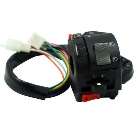 Moto Guidon Interrupteur Interrupteur De Guidon RXKNEW 125, Klaxon De Moto, Clignotant, Assemblage Gauche pour Yamaha (1/5)