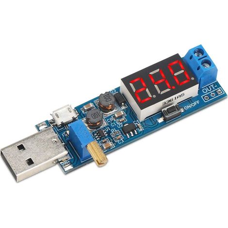 Régulateur d'entrée USB DC 3.5V-12V à 1.2V-24V Buck Boost Converter Board (1/5)