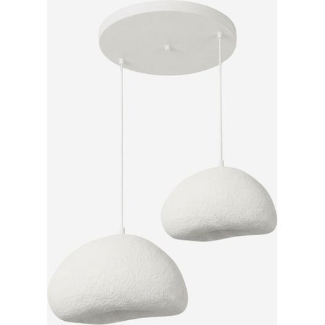 Moderne Design Pendelleuchte 2-flammig Loval 40-50 (1/5)
