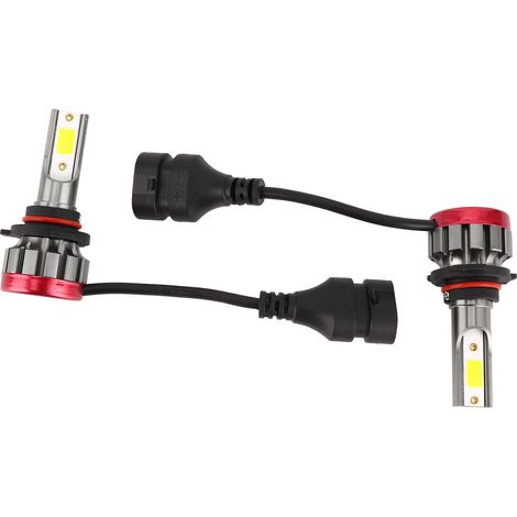 2 ampoules antibrouillard 9005/HB3 EV19 30 W 3000 K 3000 lm lumière jaune IP68 étanches pour voitures et camions (1/3)