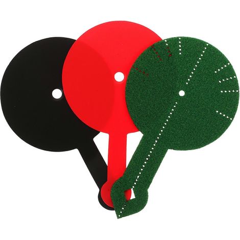 Ensemble de 3 outils d'entraînement à la visée au billard : tapis d'entraînement à la visée, tapis d'entraînement à la visée pour table de billard