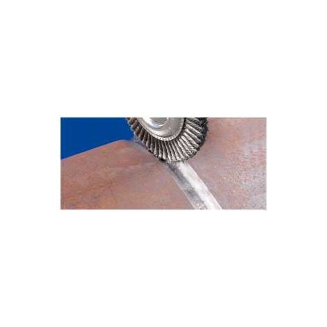 PFERD TOOLS PIPELINE Bürste gezopft RBG Ø 150x6x22,2 mm Stahl-Draht-Ø 0,50mm Winkelschleifer 10 Stk (1/4)