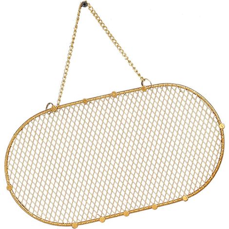 [MAI USATO]Portagioielli da parete, portaorecchini da parete, portaorecchini da parete, espositore per gioielli per collane e braccialetti in oro (1/4)