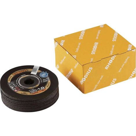 [NEUWERTIG] B-Ware Rhodius Trennscheiben Set Scheiben Edelstahl Stahl Xt38 Winkelschleifer 25 Stück (1/2)