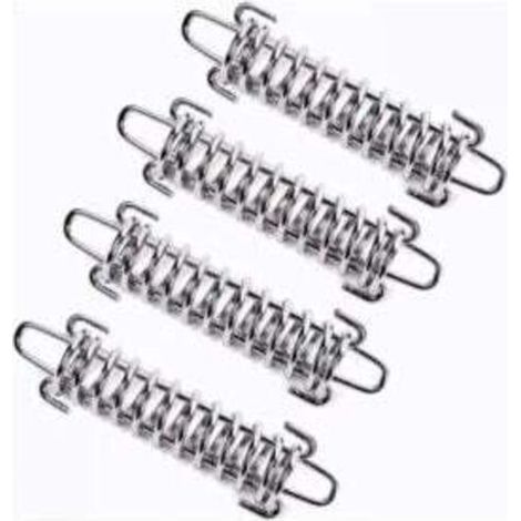 Lot de 4 ressorts de voile d'ombrage, ressorts de tension de voile d'ombrage, ressorts de tension de tente de camping, verrou de cordon de ressort de tente (1/4)