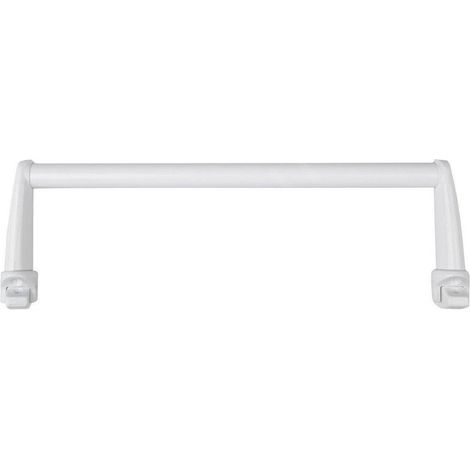 Aqualine - Séchoir de serviettes, montage sur corps de chauffe 360 mm, blanc IDR-40 (1/4)