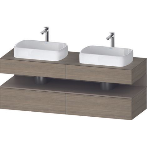 Duravit Collection One Meuble sous-vasque sur console, 2 tiroirs,