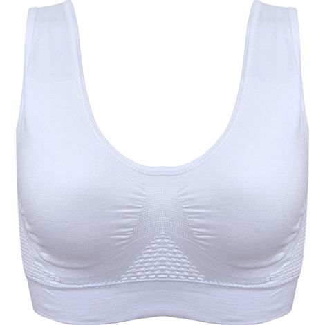 Soutien-gorge push-up sans armatures, respirant et antichoc pour femmes rondes Cheers, sous-vêtements de sport (1/5)