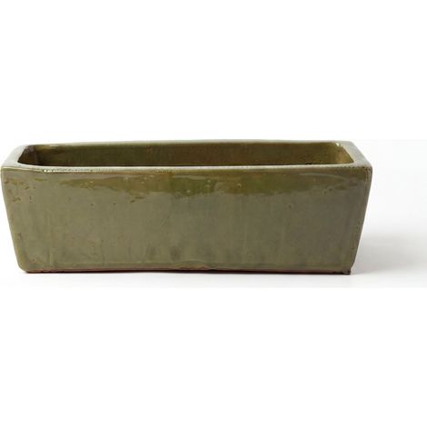 Jardinera GIONO 75x27x21cm verde crema