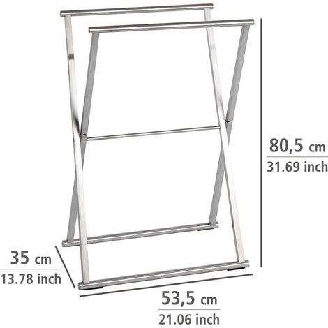 Wenko Supporto Multifunzionale Inox 54x81x35 cm (1/5)