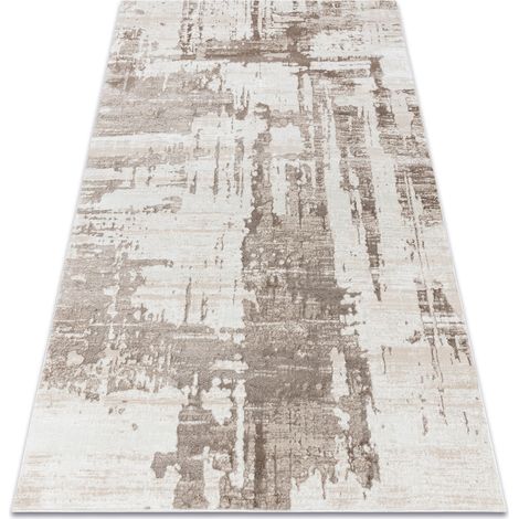 BLISS Z165AZ128 Teppich creme / beige – Abstraktion, modern, strukturell beige 80x150 cm