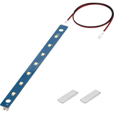 LED AD5M Lumière Kit pour Imprimantes 3D Flashforge Adventurer 5M/5M Pro, Bande Flexible Haute Luminosité 24V 7 LEDs avec Câble pour Imprimantes 3D Accessoires (1/5)