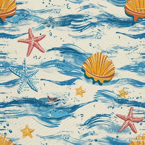 Telas decorativas Oxford para exteriores - Motivo Verano  DX9196 (1/5)