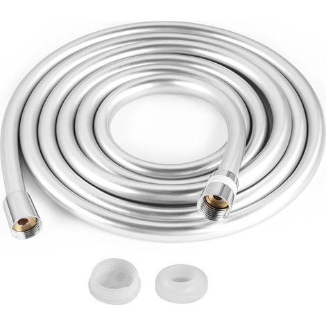 Flexible de Douche 3M, Flexible Anti-Torsion, Flexible de Douche Universel, PVC Tuyau de Douche, Haute pression de remplacement Tuyau de Douche, Pour robinetterie de salle de bains (1/5)