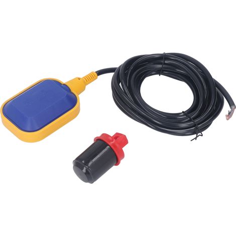 Interrupteur à flotteur de niveau d'eau à commande automatique pour pompe de puisard et réservoir d'eau, 250-380 V, câble de 4 m (1/5)