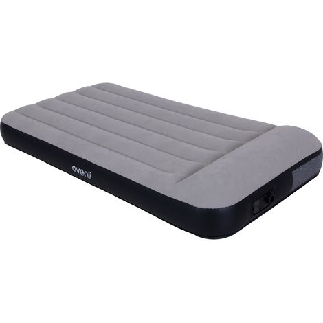 Colchón hinchable con bomba electrónica, cama doble, Avenli, 191x99x30 (1/5)