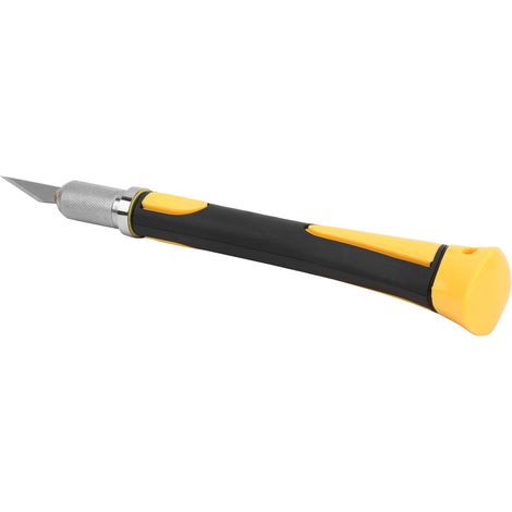 Couteau à sculpter le bois en acier allié pour découper le papier et le tissu, outil de modélisme DIY D023 (1/5)