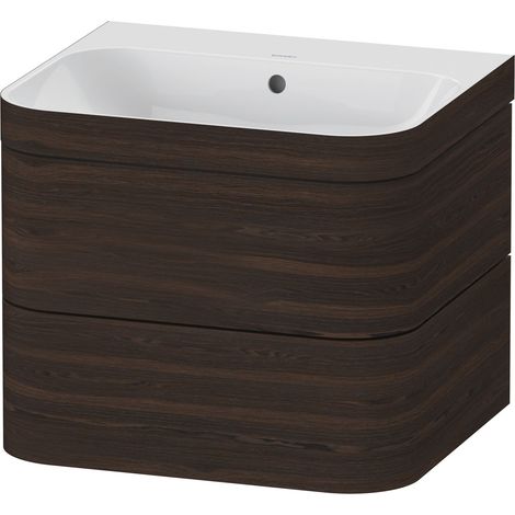 Duravit Happy D.2 Plus c-bonded Set suspendu, 575x490mm, 2