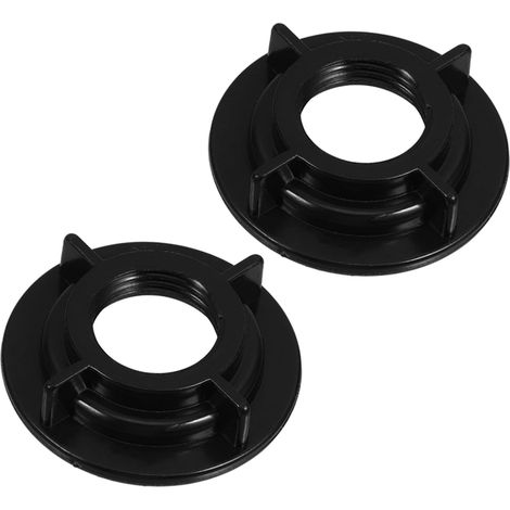 Écrous de Fixation Noirs en Abs pour Robinet Cuisine (1/5)