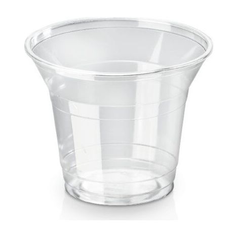 Gobelet jetable transparent en PLA 300 ml - 50 pièces - Ecobioshopping