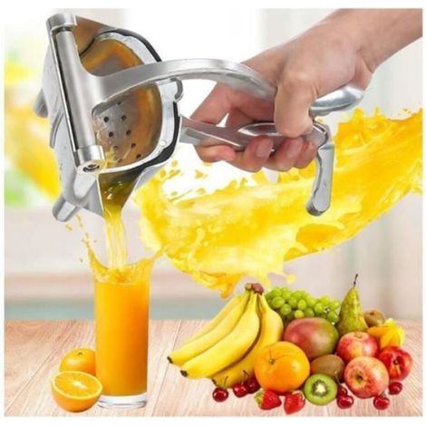 Presse-Agrumes Manuel Inox – Extracteur Jus à Levier Haute Qualité, 1 pièce (1/4)