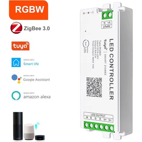Tuya Controller 4 Zone per Strip Led Smart Zigbee RGBW (1/2)