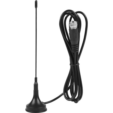 Antenne HDTV DVB-T Intérieure 10DB Double Bande UHF/VHF avec Base Magnétique (1/5)