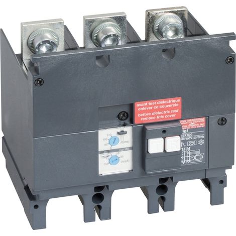 Schneider LV432455 Interruttore differenziale Vigi MB per interruttore NSX400/630 - 200-440V - 630A - 3P