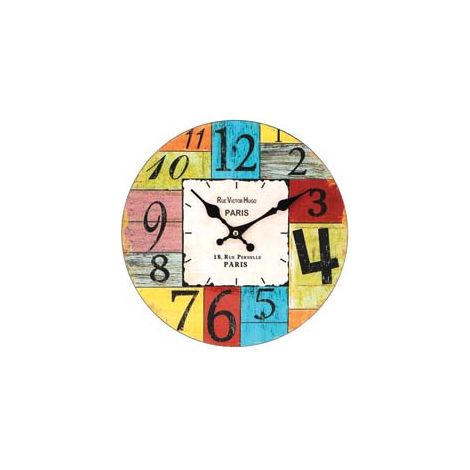 Orologio Muro Paris Color Ø 30 mm cm Xtra