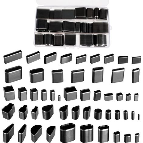 Outil Perforation pour Cuir 52 Formes Ensemble Perforations pour Cuir Formes Multiples, Ensemble Perforations Creuses pour Outil Perforation Fait à la Main (1/5)