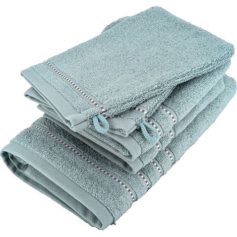 Parure de bain coton CHARM 4 pièces (1/5)