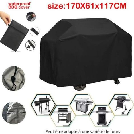 Housse Pour Barbecue - 170x61x117 cm - Étanche Anti-poussière - Polyester (1/4)