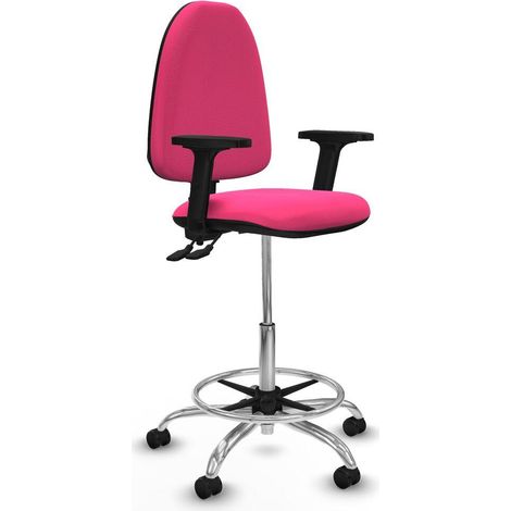 Piqueras y Crespo B2D05RF Chaise de Bureau Rose Confortable
