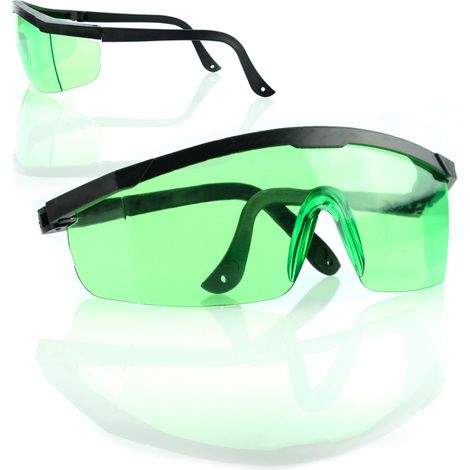 Gafas de seguridad láser verdes