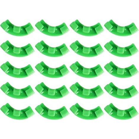 CSPARKV 20Pcs 90 Degree Plant Bender Plant Growth Handling Kit Wall Mounted Fixture Holder Plant Ties Plastic Stem Holder Climbing Training Supplies (1/5)