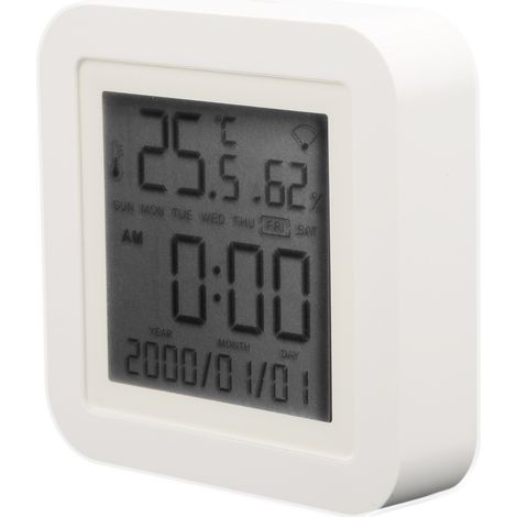 TH06 Intelligentes WLAN-Thermometer-Hygrometer, digitaler Sensor für Innentemperatur und Luftfeuchtigkeit (1/5)