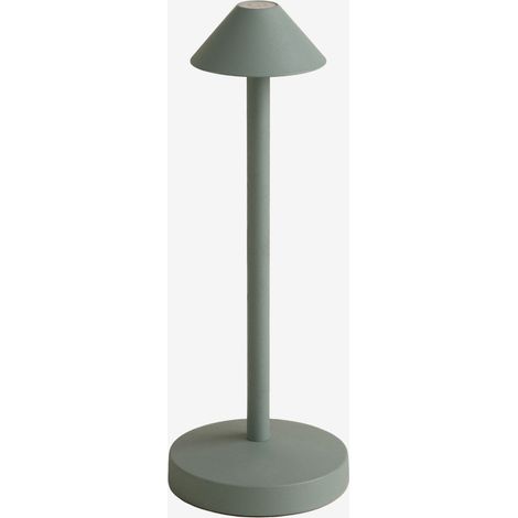 SKLUM Kabellose LED-Tischlampe für den Außenbereich Emilija Seladon