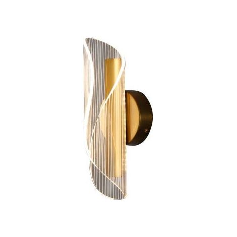 Applique Murale Intérieur Lampe Murale LED, 6W Réglable Forme d'arc Moderne Acrylique Luminaire pour d'intérieur Couloir Salon service public Garage (1/5)