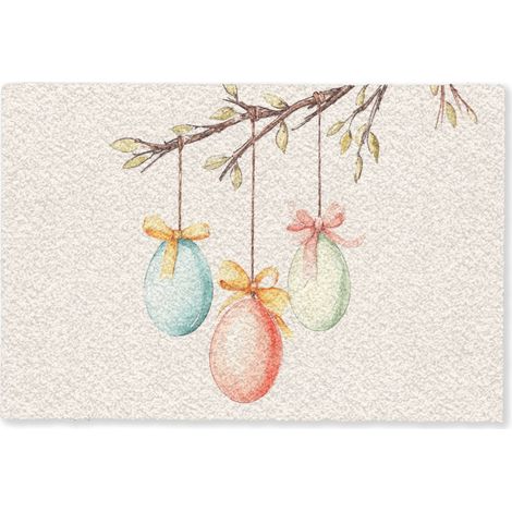 ZERBINO Torta di Pasqua - Fiocco - Uova 60x40 cm (1/5)