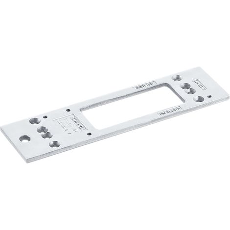 GEZE  placa  montaje  blanco  RAL  9016  para  TS  3000  -  11233 (1/3)
