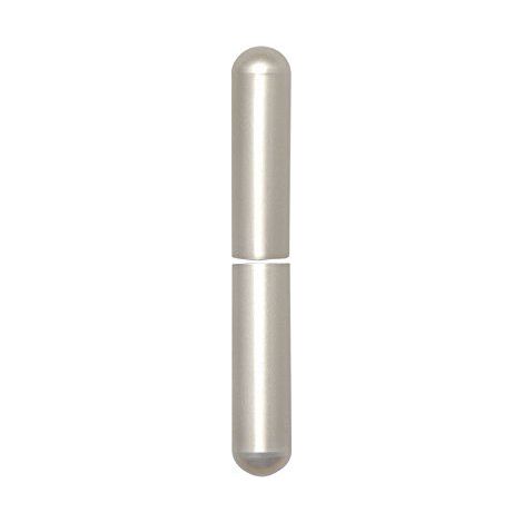 Sfs aufsteck tubes de 3 Dim, rond, ruban, diametre 15 mm, 92 mm, Aluminium mat nickele, 953982
