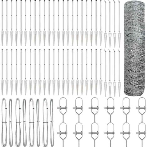 Maison Exclusive - Schweißdrahtzaun mit Spikes 100 x 0,6 m (B x H