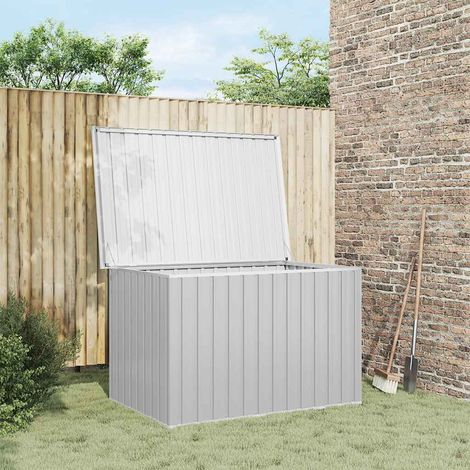 Baule da Giardino Grigio 149x99x93 cm vidaXL