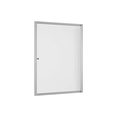 Vitrina BASIC para 9 x DIN A4 blanco puro (1/4)