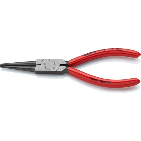 KNIPEX 30 31 160 Alicate de boca larga recubiertos de plástico Negro atramentado 160 mm (1/2)