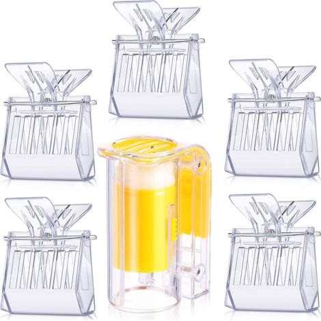 Outus Set mit 5 transparenten Bienenkäfigen aus Kunststoff für Imker (1/5)