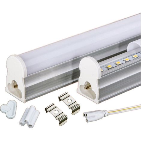 Tubo T5 Neon Led 10 W Watt 90 Cm 900 Lmn For Internal Luce Bianca Plafoniera (1/2)