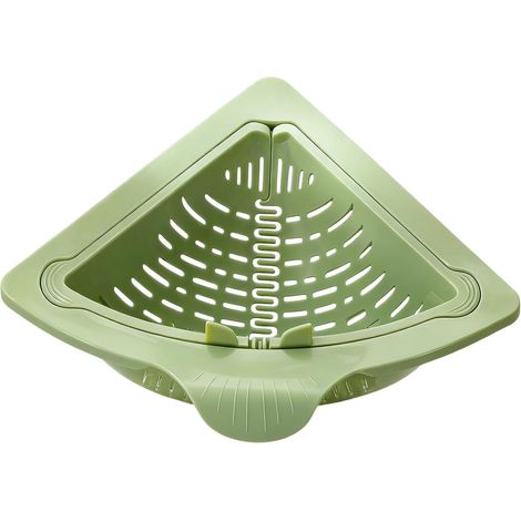 Panier égouttoir d'angle pour évier magnétique en silicone la cuisine